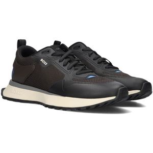 Hugo Boss, Schoenen, Heren, Bruin, 44 EU, Leer, Jonah Runn Lage Sneakers