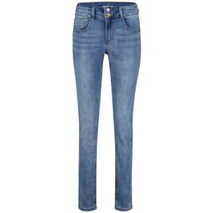 Red Button, Jeans, Dames, Blauw, M, Katoen, Red Button Cathy mid stone
