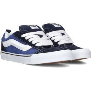 Vans, Schoenen, Heren, Veelkleurig, 40 EU, Suède, Casual Blauw Suède Lage Sneakers