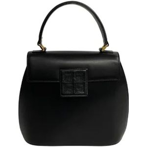 Givenchy Pre-owned, Tweedehands leren handtassen Zwart, Dames, Maat:ONE Size