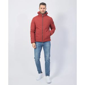 YES Zee, Jassen, Heren, Rood, S, Rode gevoerde softshell jas