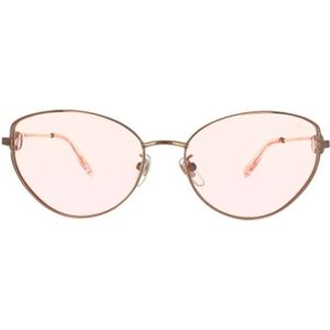 Chopard Pre-owned, Pre-owned, Dames, Roze, ONE Size, Pre-owned Metal sunglasses