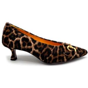 Mara Bini, Luipaardprint Leren Pumps Veelkleurig, Dames, Maat:38 EU