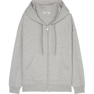 Marc O'Polo, Sweatshirts & Hoodies, Dames, Grijs, M, Katoen, Oversized sweatshirt jack