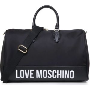 Love Moschino, Tassen, Dames, Zwart, ONE Size, Nylon, Handbags
