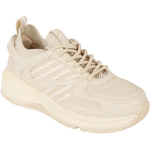 Dsquared2, Sport, Dames, Beige, 38 EU, Polyester, Beige Mesh Sneakers