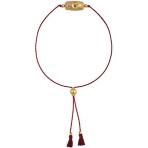 Dorothée Sausset, Rakhi Mon Coeur Verstelbare Armband Veelkleurig, Dames, Maat:ONE Size