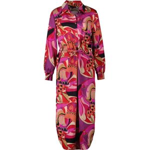 Ana Alcazar, Midi jurk Roze, Dames, Maat:M