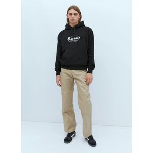 Dickies, Sweatshirts & Hoodies, Heren, Zwart, L, Katoen, Gridley Hoodie - Stijlvol en Comfortabel