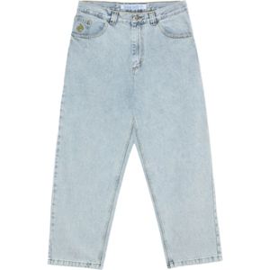 Polar Skate Co., Straight Jeans Blauw, Heren, Maat:M