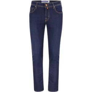 Jacob Cohën, Nick - Slim-fit Jeans Blauw, Heren, Maat:W38