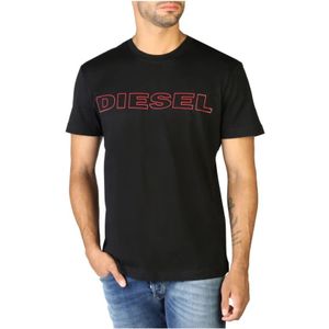 Diesel, Umlt-Jake_0Darx T-Shirt Zwart, Heren, Maat:XL