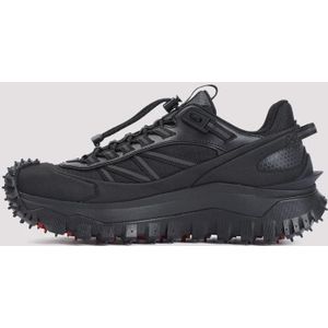 Moncler, Schoenen, Heren, Zwart, 42 1/2 EU, Polyester, Zwarte Trailgrip GTX Sneakers