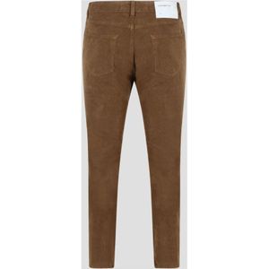 Department Five, Broeken, Heren, Bruin, W30, Katoen, Slim Fit Corduroy Broek