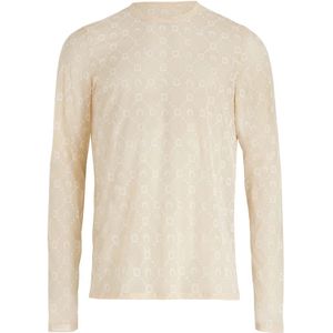 Marine Serre, Truien, Heren, Beige, S, Tops