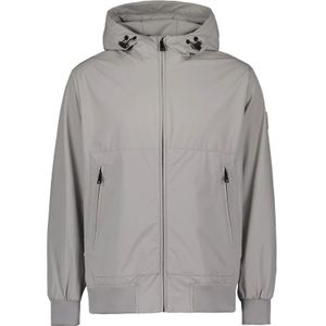 Airforce, Jassen, Heren, Grijs, L, Polyester, Grijze Softshell Jas met Capuchon