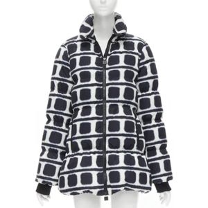 Chanel Vintage, Pre-owned Nylon outerwear Zwart, Dames, Maat:S