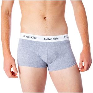 Calvin Klein, 3 Boxer Trunks Classic U2664G Grijs, Heren, Maat:M