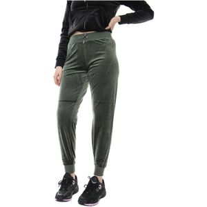 Juicy Couture, Broeken, Dames, Groen, S, Polyester, Joggingbroek