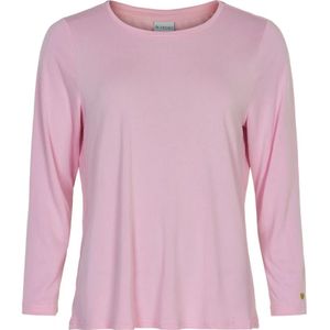 IN Front, Tops, Dames, Roze, S, Polyester, ina T-shirt 3/4 mouw T-shirt 14920