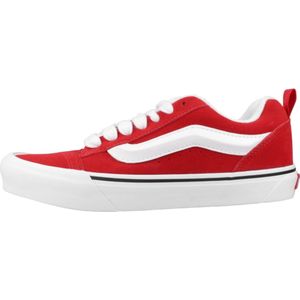 Vans, Schoenen, Heren, Rood, 36 EU, Klassieke Skool Sneakers