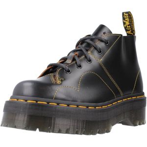 Dr. Martens, Schoenen, Dames, Zwart, 36 EU, Quad Veterschoenen