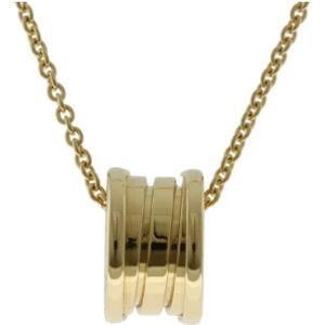 Bvlgari Vintage, Pre-owned, unisex, Geel, ONE Size, Tweed, Pre-owned Yellow Gold necklaces