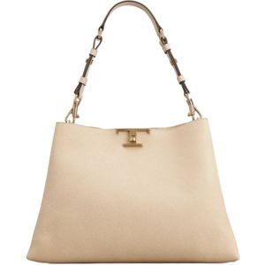 Tod's, Tassen, Dames, Beige, ONE Size, Shoulder Bags