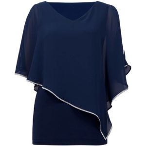 Joseph Ribkoff, Blouses & Shirts, Dames, Blauw, M, Stijlvolle Damesblouse