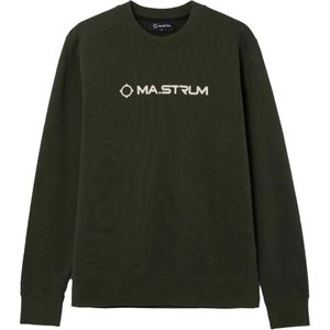 Ma.strum, Sweatshirts & Hoodies, Heren, Groen, S, Groene Sweaters