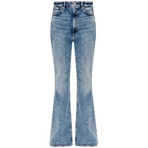 Rag & Bone, Jeans met logo Blauw, Dames, Maat:W27