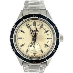 Seiko, Presage Style 60's Automatisch Horloge Grijs, Heren, Maat:ONE Size