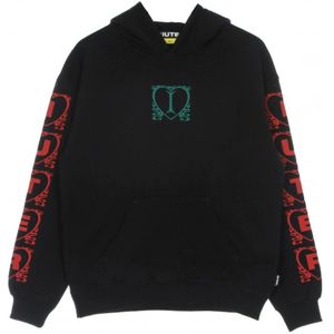Iuter, Sweatshirts & Hoodies, Heren, Zwart, XS, lichtgewicht hoodie