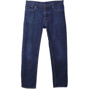 Maison Margiela Pre-owned, Pre-owned, Heren, Blauw, S, Katoen, Pre-owned Cotton jeans