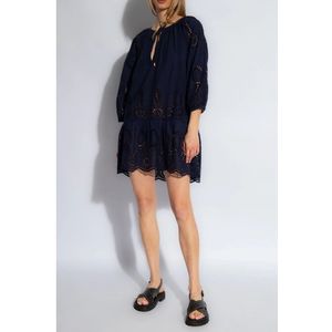 Melissa Odabash, Kleedjes, Dames, Blauw, L, Ashley beach dress