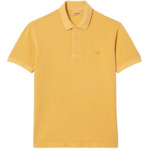 Lacoste, Tops, unisex, Geel, S, Gele T-shirts en Polos