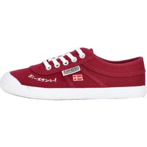 Kawasaki, Schoenen, Heren, Rood, 40 EU, Suède, Signature Canvas Schoen Beet Rood