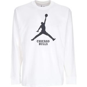 Jordan, Sweatshirts & Hoodies, Heren, Wit, M, NBA Essentials Longsleeve T-shirt