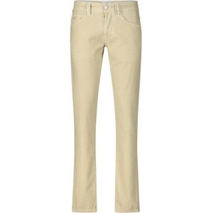 Tramarossa, Broeken, Heren, Beige, W37, Slim Fit Geknoopte Broek