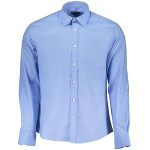 North Sails, Overhemden, Heren, Blauw, XL, Katoen, Lichtblauw Katoenen Overhemd Klassiek Ontwerp