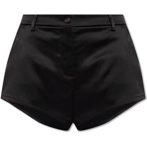 Dolce & Gabbana, Korte broeken, Dames, Zwart, S, Shorts met zakken