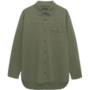 Anine Bing, Blouses & Shirts, Dames, Groen, S, Sloan Shirt - Army Green