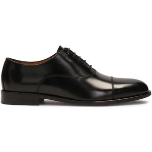 Kazar, Schoenen, Heren, Zwart, 42 EU, Leer, Elegante Derby-schoenen voor heren op leren zool uit de Limited Edition