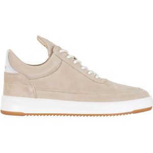 Filling Pieces, Lage Top Ripple Suède Sneakers Bruin, Heren, Maat:44 EU