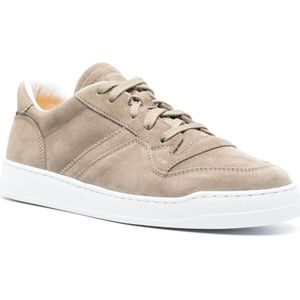 Doucal's, Schoenen, Heren, Beige, 40 EU, Suède, Sneakers