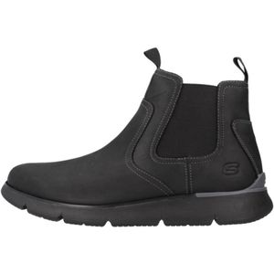 Skechers, Schoenen, Heren, Zwart, 43 EU, Klassieke Chelsea Boots - Augustino Paulo