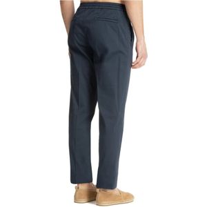 Lardini, Broeken, Heren, Blauw, M, Katoen, Slim-Fit Miami Broek