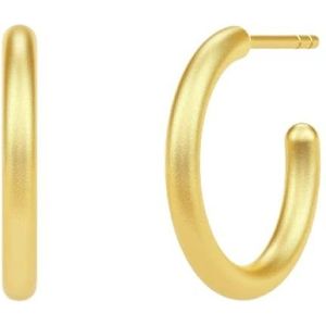 Julie Sandlau, Accessoires, Dames, Geel, ONE Size, Clic Medium Hoops - Gold