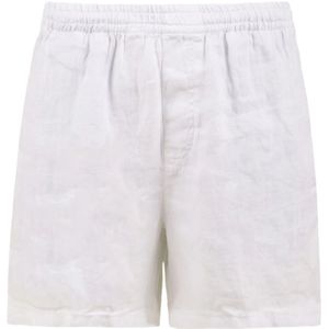 Aspesi, Korte broeken, Heren, Wit, L, Witte Shorts Cq 15 Model