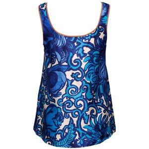 La DoubleJ, Tops, Dames, Blauw, M, Zijden Twirl Top